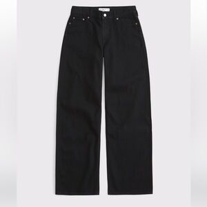 Abercrombie ultra loose low rise jeans